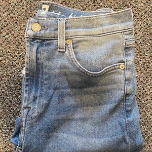7 for all Mankind - Highwaist Slim Kick size 27